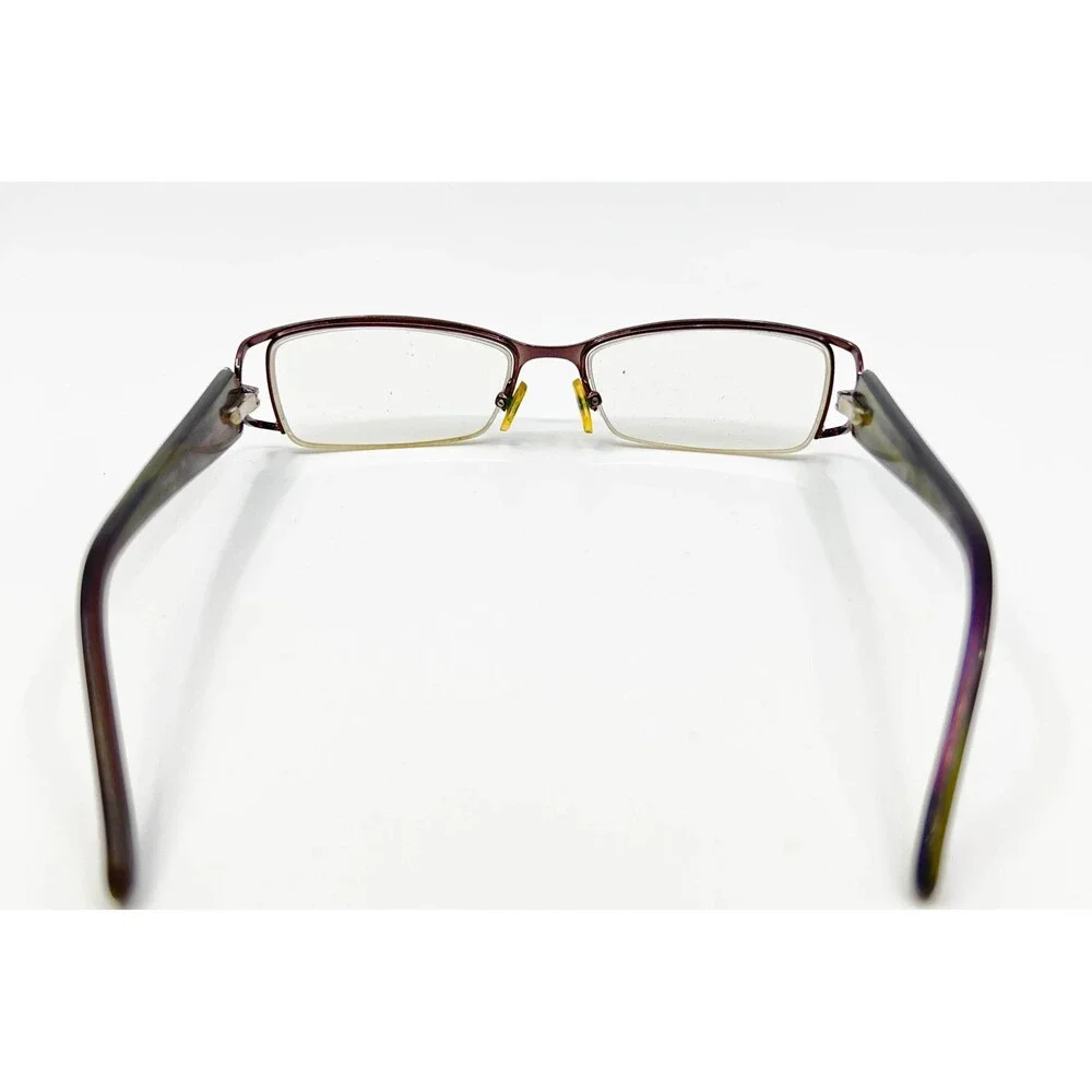 Vendela Eyeglasses Frames Womens Purple V1003-3 Rectangle Rhinestones 53-16-135